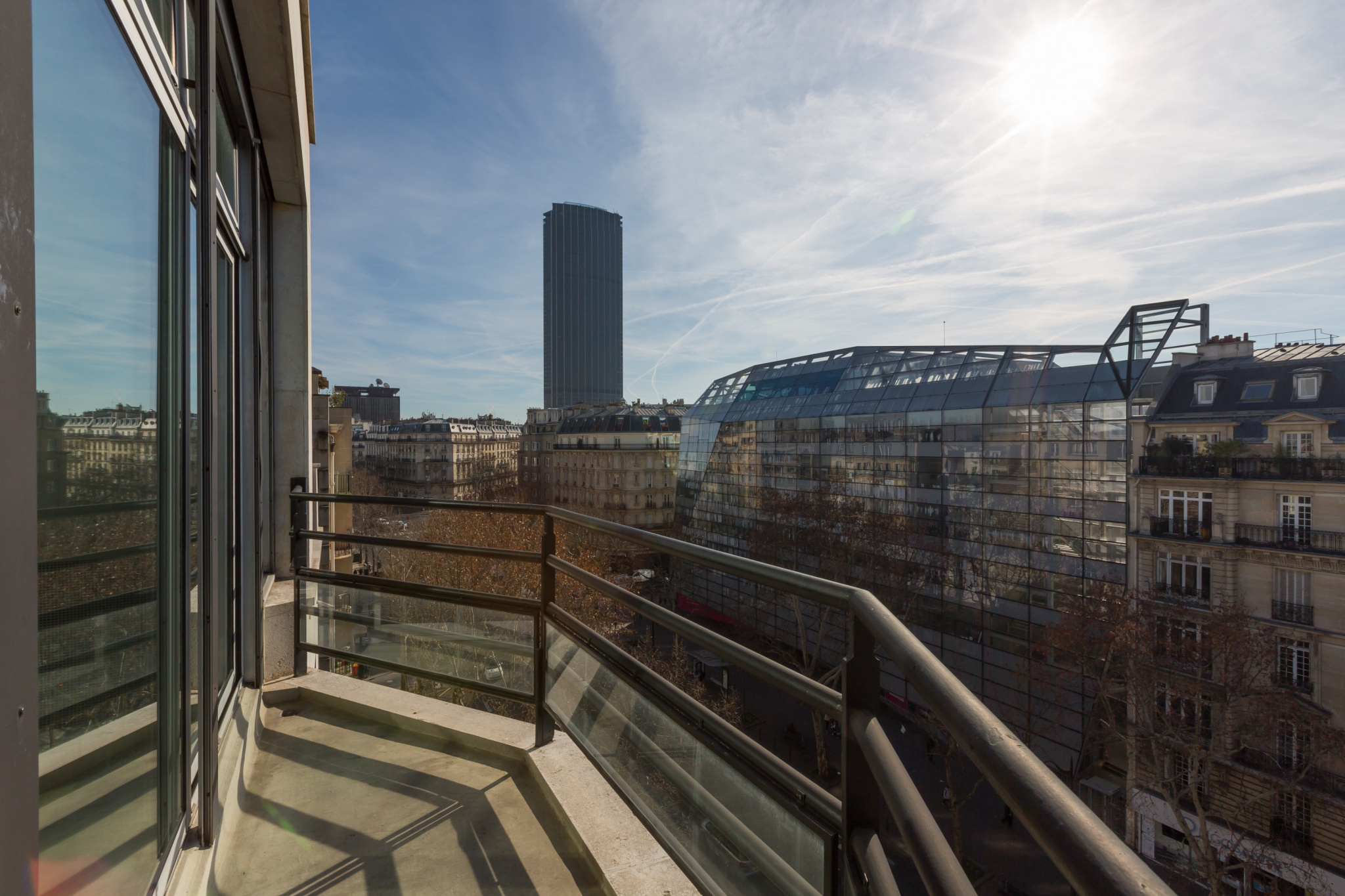 Location DERNIER ETAGE TERRASSES 4P_BD DU MONTPARNASSE